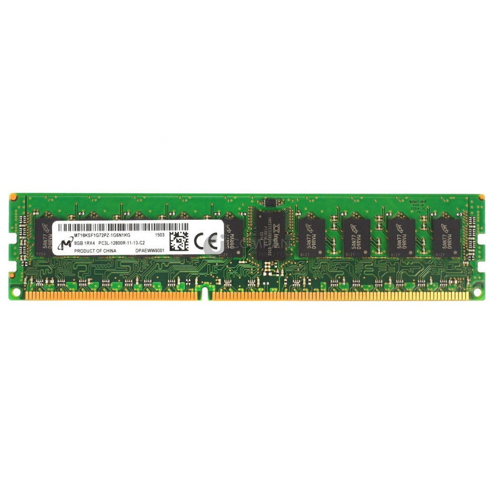 731656-081 HP DDR3 8GB 1RX4 PC3L-12800 1600MHZ RDIMM CL11
